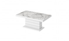 MATERA LUX coffee table (high gloss/super matt/wood-like decor)